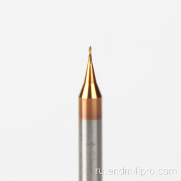 Высокая твердость твердого карбида Micro End Mill 2Flute